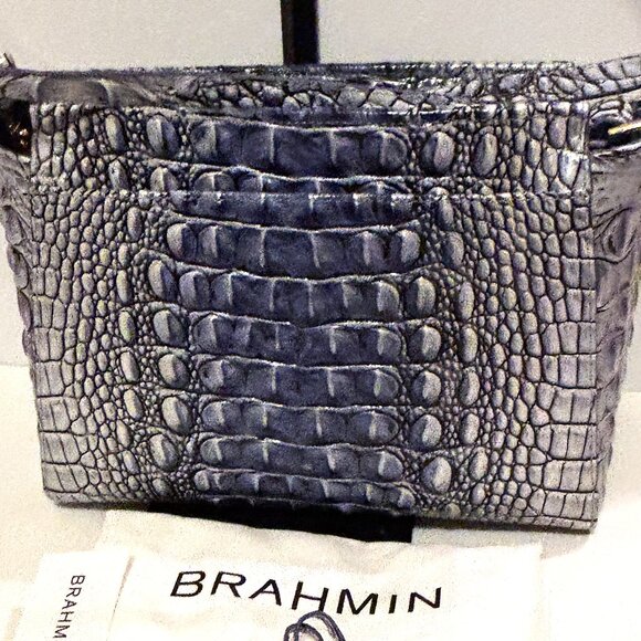 Brahmin Hillary Bellbottom Blue Melbourne Ombre - Picture 3 of 8